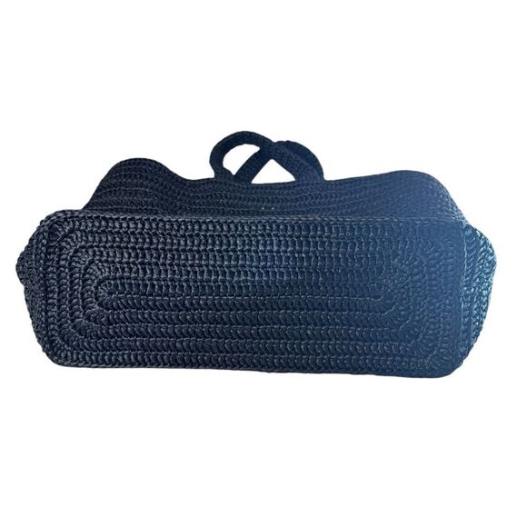 NWT YSL Rive Gauche Embroidered Rafia Tote Bag - Picture 7 of 10